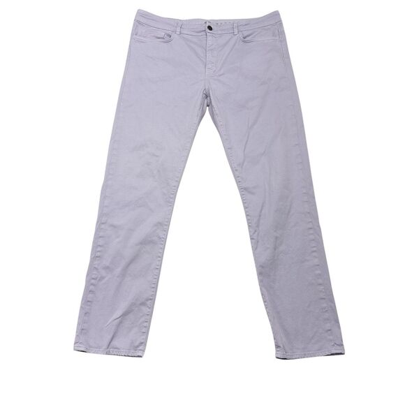 Linksoul Jeans Mens Size 38 x 32 Gray Straight Fit Stretch Denim‎ Golf Casual - Picture 1 of 10